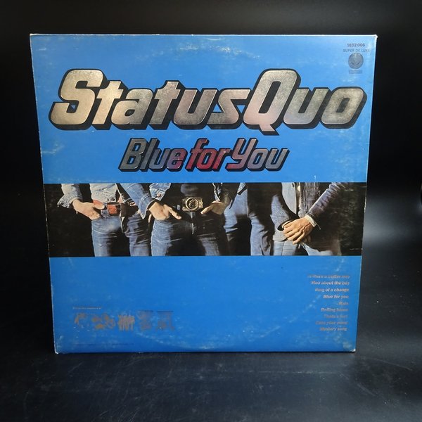 Status Quo – Blue For You  LP