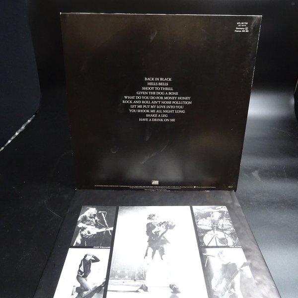 AC/DC – Back In Black  LP