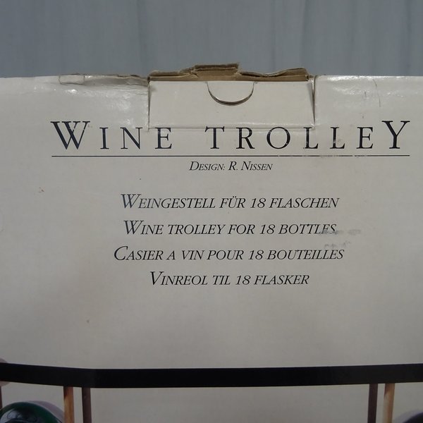 Wine trolley bodum