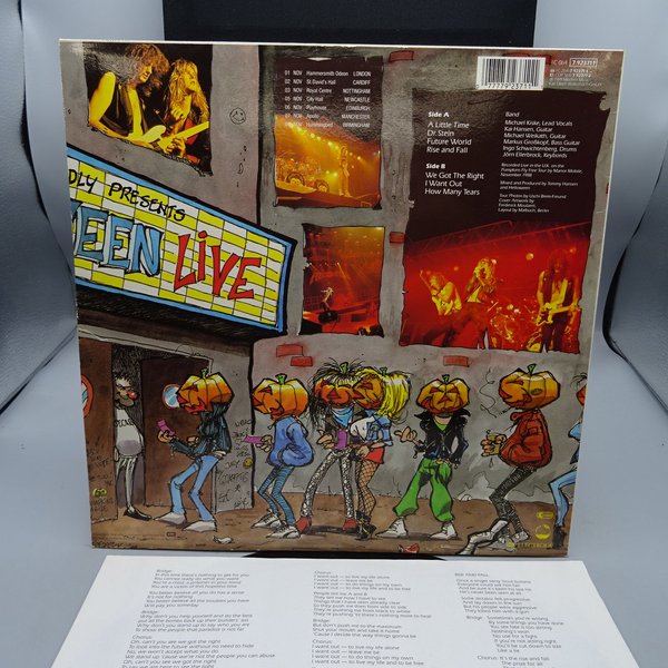 Helloween – Live In The U.K.  LP